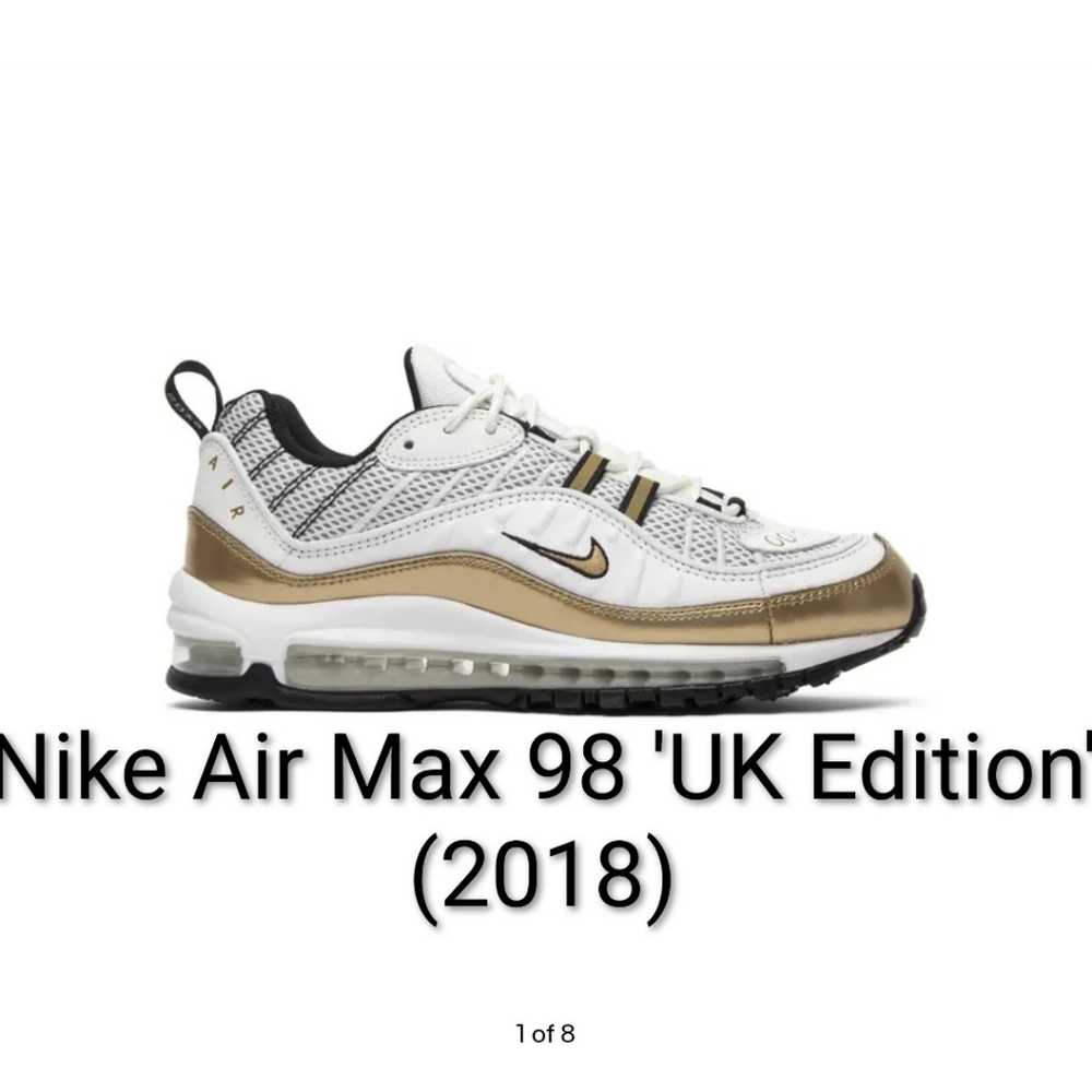 Nike Air Max 98 'UK Edition' (2018) M7.5/W9 NEW W/OG BOX